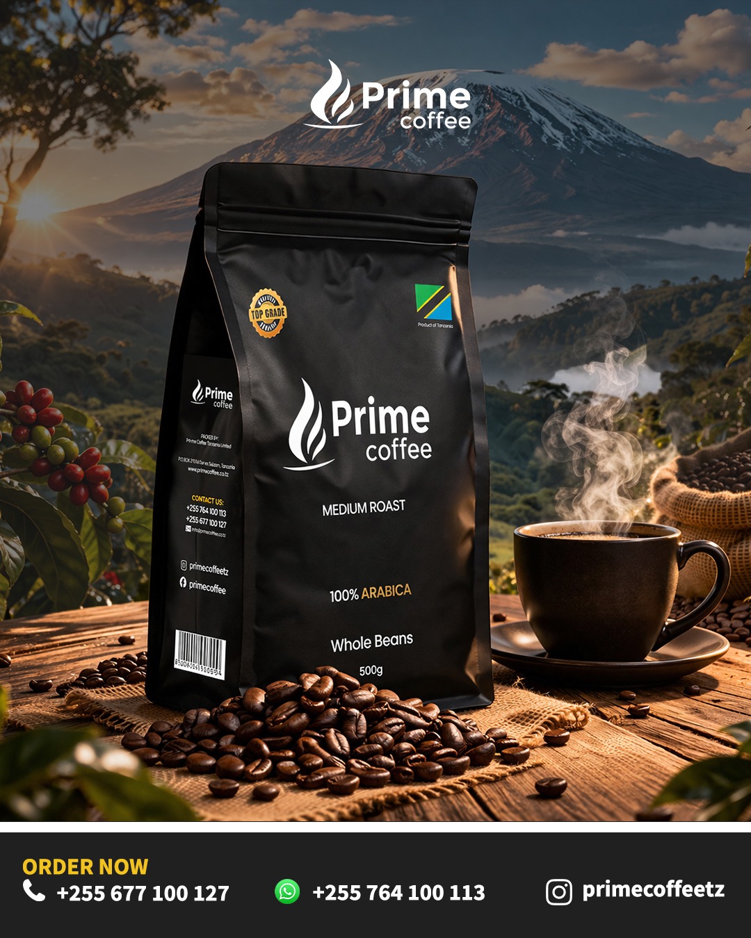 Aromatic coffee mood